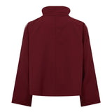 AminaCC Box Jacket - Burgundy