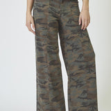 CamouCC Denim Wide Jeans - Camouflage