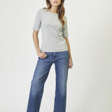 GrannyCC SS Tee - Grey Melange