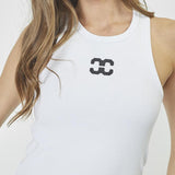 SaharaCC CC Tank Top - White