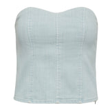 TerraCC Denim Corsage - Fade Denim