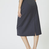 IdaCC Pin Pencil Skirt - Dark Grey