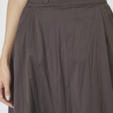 CottonCC Crisp Midi Skirt - Mocca