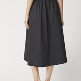 CottonCC Crisp Midi Skirt - Black