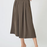 AnyaCC Pleat Skirt - Mocca