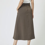 AnyaCC Pleat Skirt - Mocca