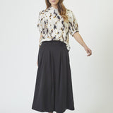 AnyaCC Pleat Skirt - Black