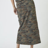 CamouCC Denim Skirt - Camouflage