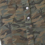 CamouCC Denim Skirt - Camouflage
