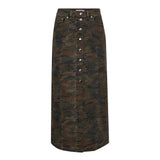 CamouCC Denim Skirt - Camouflage