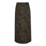 CamouCC Denim Skirt - Camouflage
