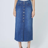 TylerCC Denim Skirt - Denim blue