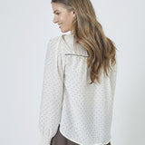 FranciscaCC Dot Shirt - Off white