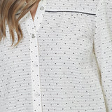 FranciscaCC Dot Shirt - Off white