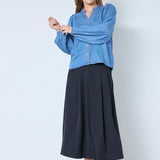 DenimCC V-Shirt - Denim blue