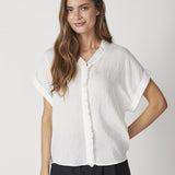 MollyCC Frill Top - Off white