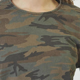 CamouCC Denim Blouse - Camouflage