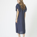 HeraCC SS Frill Dress - Ink