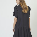PoppyCC SS Shirt Dress - Black