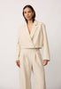AcileCC Crop Blazer - Bone