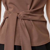 FalconCC Pleat Top - Walnut