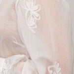 NovinCC Emb LS Shirt - Off white - Co'couture