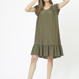SunriseCC Crop Dress - Dark Army