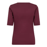 GrannyCC SS Tee - Burgundy