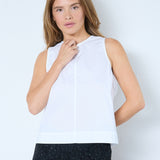 SannaCC Bow Top - White