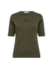 GrannyCC Embroidery SS Tee - Military Olive