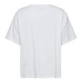 SiaraCC Pearl Necklace Box Tee - White