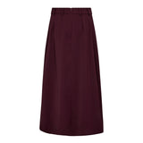 AnyaCC Pleat Skirt - Winered