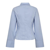 SannaCC Bell Sleeve Shirt - Pale Blue