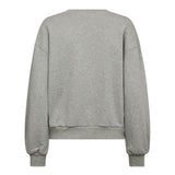 ZoeCC Coco Embroidery Sweat - Grey Melange