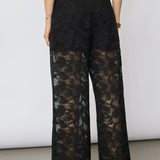 LannyCC Lace Pant - Black