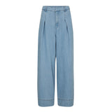 TillyCC Pleat LL Pant - Fade Denim