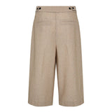 NadineCC Pleat Bermuda - Bisquit