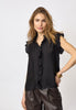 TassyCC Frill Top - Black
