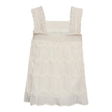 JerryCC Smock Strap Top - Off white