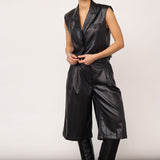 GittCC Crop Vest - Black