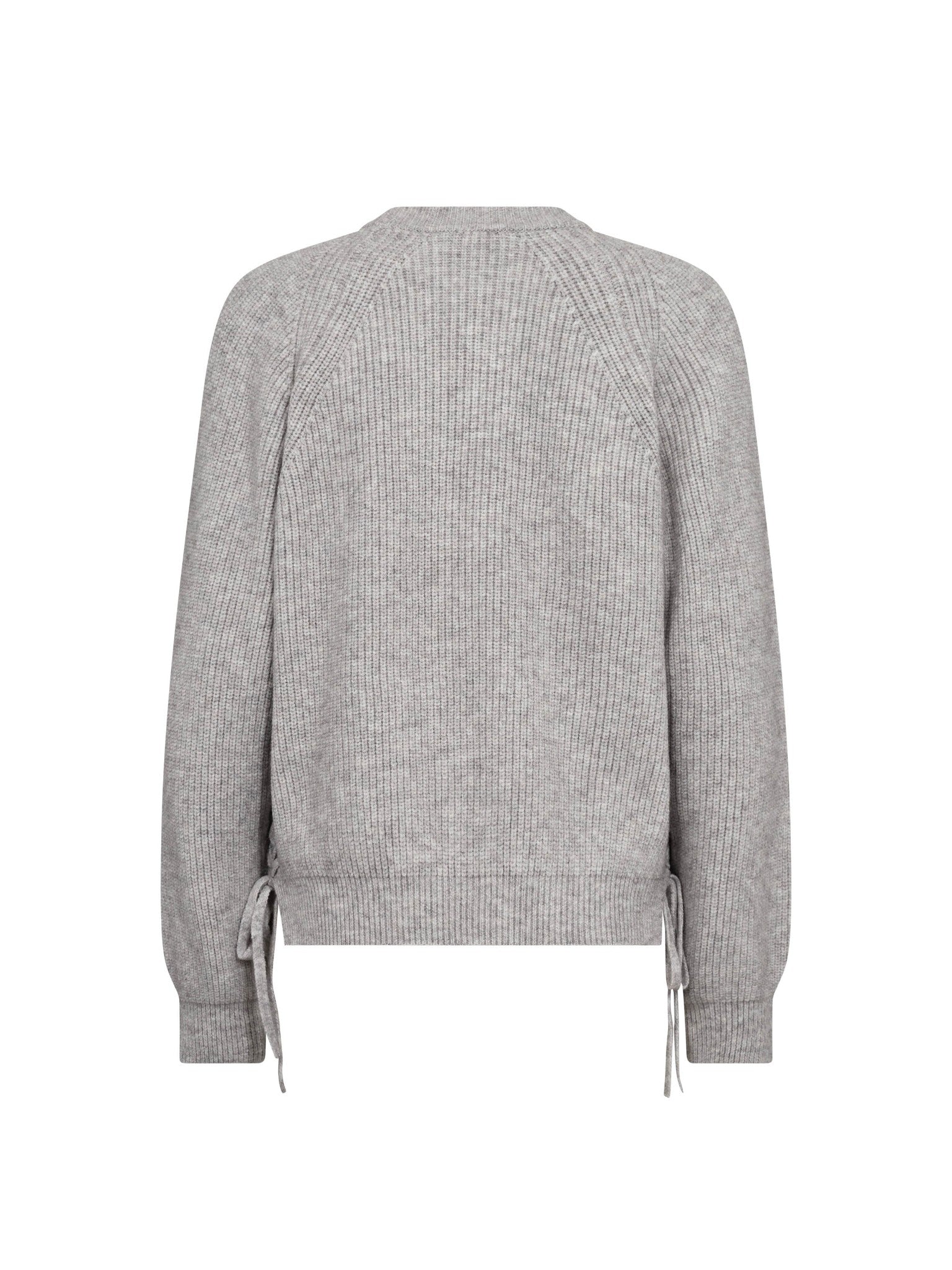 RowCC Braid String Knit - Grey Melange - Co'couture