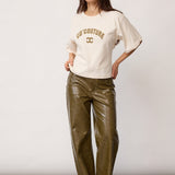 43013 ZengaCC Tee O-Neck - Pearl - Olive