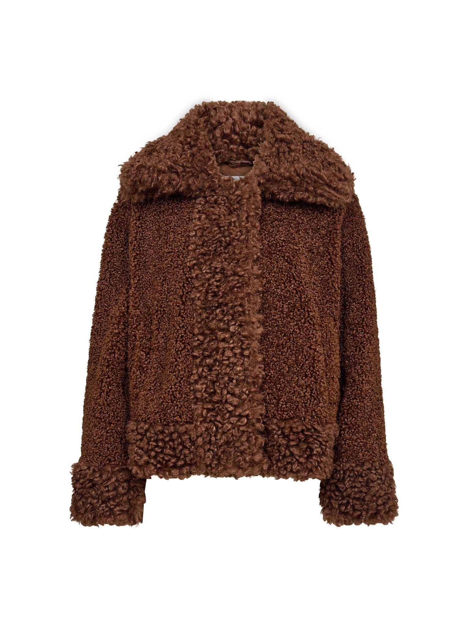 UmmiCC Teddy Jacket - Brown - Co'couture