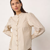 SigridCC Stripe Shirt - Bone