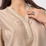 DelinCC SS Shirt - Mink
