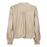 DelinCC Balloon Emb Shirt - Mink
