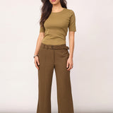 AmidaCC Belt Pant - Army