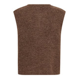 JaideCC Vest Knit - Brown
