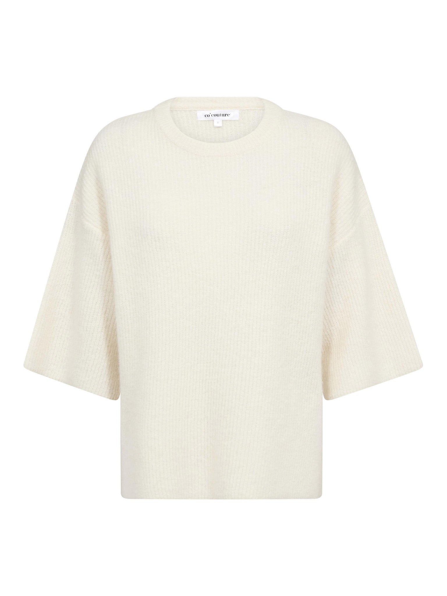 JaideCC SS Knit - Off-White - Co'couture