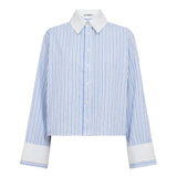 VougeCC Cuff Shirt - Pale Blue